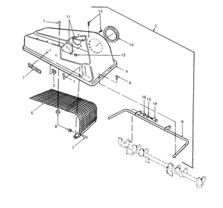 Cover Assembly Ii Diagram and Parts List for 313 190100 Cub Cadet Lawn Tractor